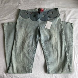 vintage miss sixty low rise flares